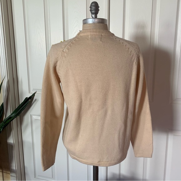 V.I.P. Vintage wool mockneck sweater small - Picture 6 of 15